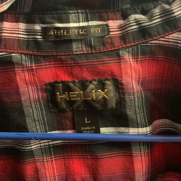 HELIX athletic fit size large casual dress shirt - Picture 4 of 4